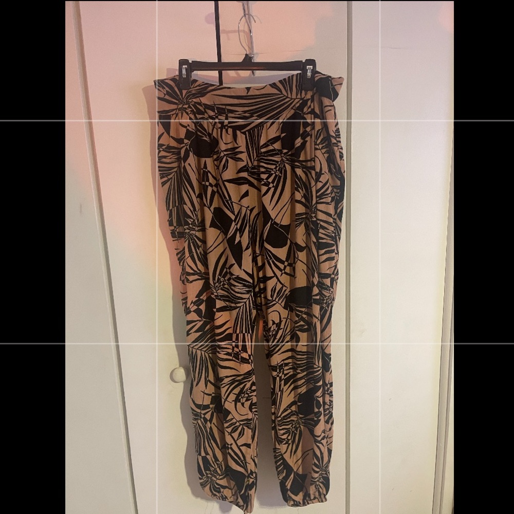 floral flowy pants from target